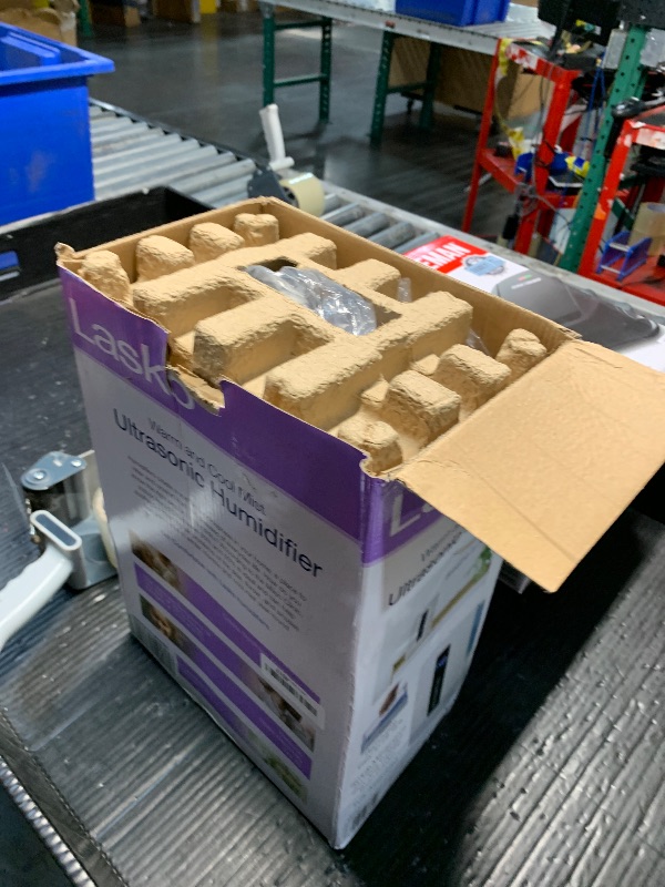 Photo 1 of (UNTESTED0 Lasko UH300 Warm and Cool Mist Humidifier with Humidistat and Timer, Quiet, Soothing Ultrasonic Dual Mist Humidifiers for Baby Nursery, Bedroom, Kids, Large Room and Home, 4.9L Tank, No Filter