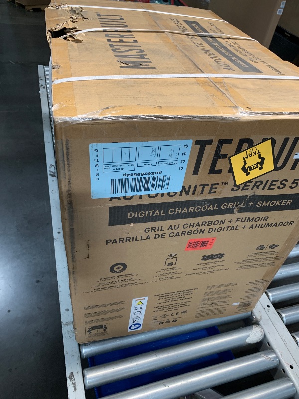 Photo 1 of ***FACTORY SEALED*** Masterbuilt AutoIgnite 545 Digital Charcoal Grill and Smoker Combo for Easy Grilling, Digital Control, App, Sear Plate, Mini Hopper and 545 BBQ Cooking Square In. in Black