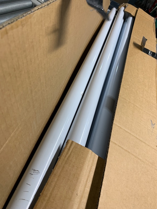 Photo 1 of ***PARTIAL SET - PRICE ADJUSTED***  DWVO 20x30FT Heavy Duty Party PVC White Tent Wedding Event Shelters Upgraded Galvanized Ripple Canopy with Large Roof Removable Sidewalls & 3 Storage Bags 600D Oxford Commercial 