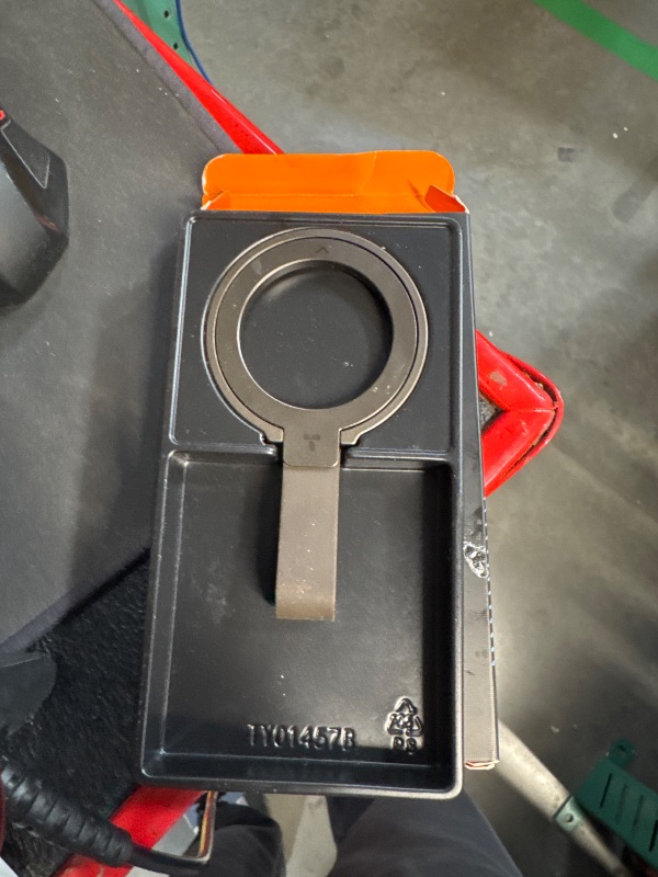 Photo 1 of (USED/FAIR) TORRAS 2025 Upgrade (Gen 5.0) Magnetic Phone Grip Holder Kickstand, Fit for MagSafe Ring Removable, for iPhone 16,15,14, 13, 12 11 Pro/Max,Samsung Galaxy Google (Black), Ostand Ring