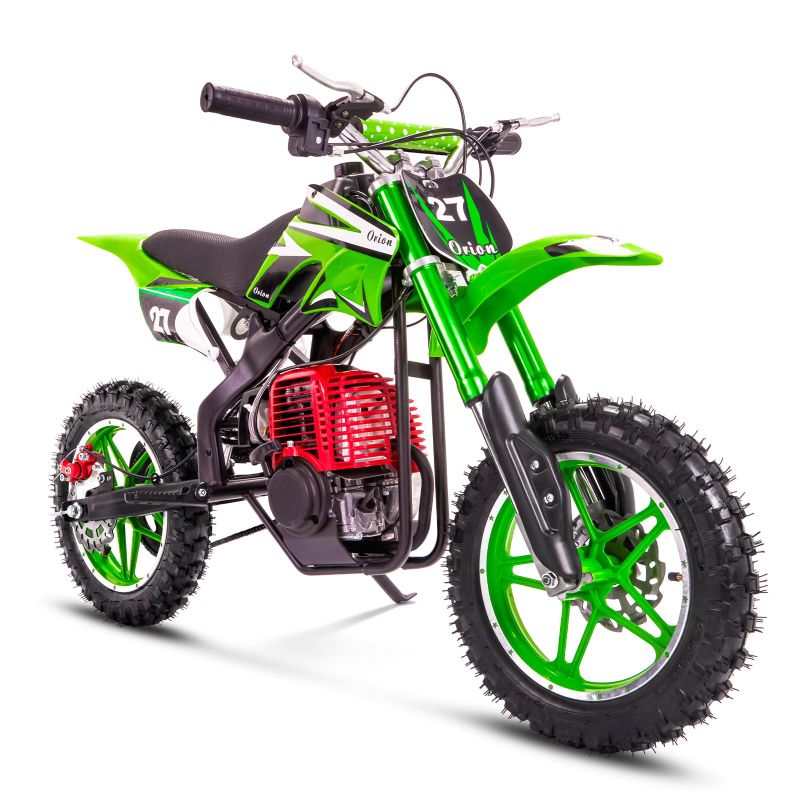 Photo 1 of ***FACTORY SEALED*** gogogomoto 49cc Dirt Bike for Kids, 4-Stroke Mini Dirt Bike Pit Bike for Kid Off Road Gas Motorcycle for Child 8-14 Green
