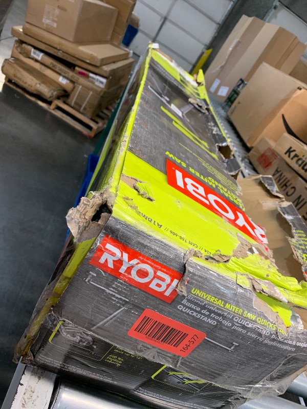 Photo 1 of ***PARTS ONLY***
RYOBI Universal Miter Saw QUICKSTAND FOLDABLE, Green
