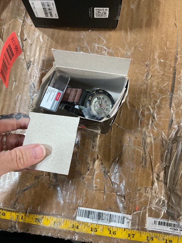 Photo 1 of ***(MAJOR DAMAGE)**Timex Men's T45181 Expedition Resin Combo Brown/Green Nylon Strap Watch