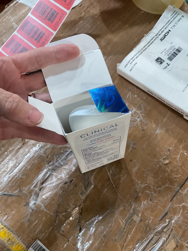 Photo 1 of **PARTIAL SET/ONLY 1** Secret Clinical Strength Antiperspirant Deodorant for Women, Free & Sensitive, 3X Stress Protection, 72hr Sweat & Odor Protection, PH Balancing Minerals, Invisible Solid, Unscented, 1.6 oz (Pack of 3)