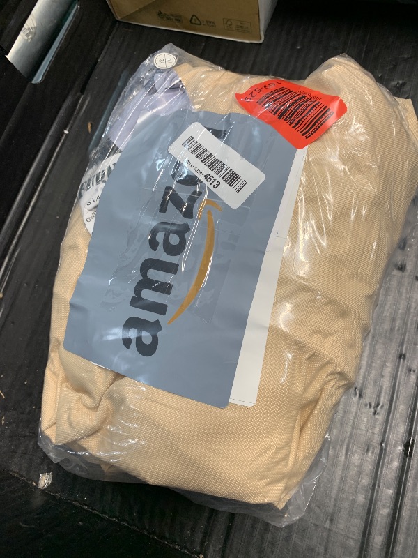 Photo 1 of (used/fair) (bagged) Vailge Rectangular Coffee Table Cover - Outdoor Lawn Patio Furniture Covers with Padded Handles and Durable Hem Cord - Heavy Duty and Waterproof,Fits Large Rectangular Coffee Table (Beige & Brown)