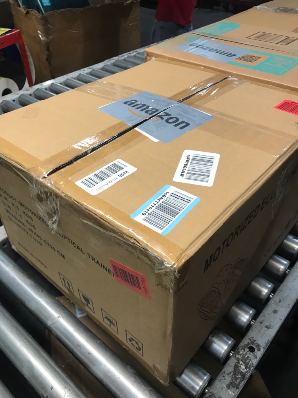 Photo 1 of Under Desk Elliptical Machine, Electric Ellipse Leg Exerciser as Seen on Tv for Seniors with 12 Adjustable, Portable Quiet Elliptical Machine, Seated Pedal Exerciser with Remote Control (Orange)