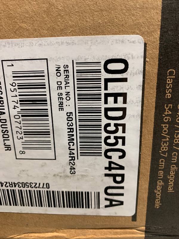 Photo 1 of ***FACTORY SEALED***LG 55-Inch Class OLED evo C4 Series Smart TV 4K Processor Flat Screen with Magic Remote AI-Powered with Alexa Built-in (OLED55C4PUA, 2024)