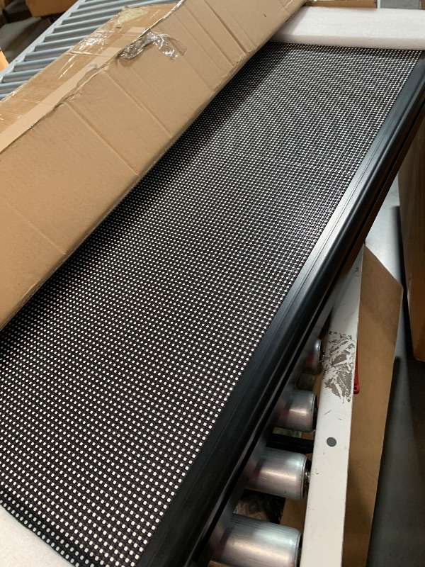 Photo 1 of (used)(see all images) P6 Outdoor Full Color 40 x 18 inches Led Sign WIFI Control And USB Control Programmable With High Resolution Scrolling Texts