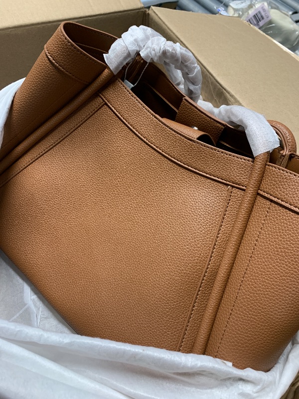 Photo 1 of (used)(see images) NEWBELLA Tote Bag for Women, Large Vegan Leather Hobo Bag with Shoulder Strap and Purse, Handbags & Crossbody Bags
