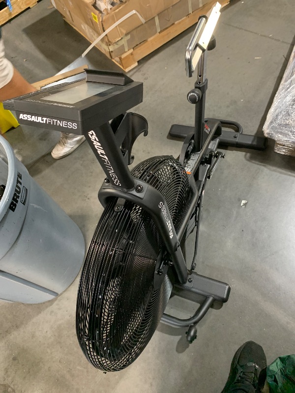 Photo 1 of (MISSING ARMS, SEAT, PART ONLY) ASSAULTFITNESS Assault Air Bike Classic, Black