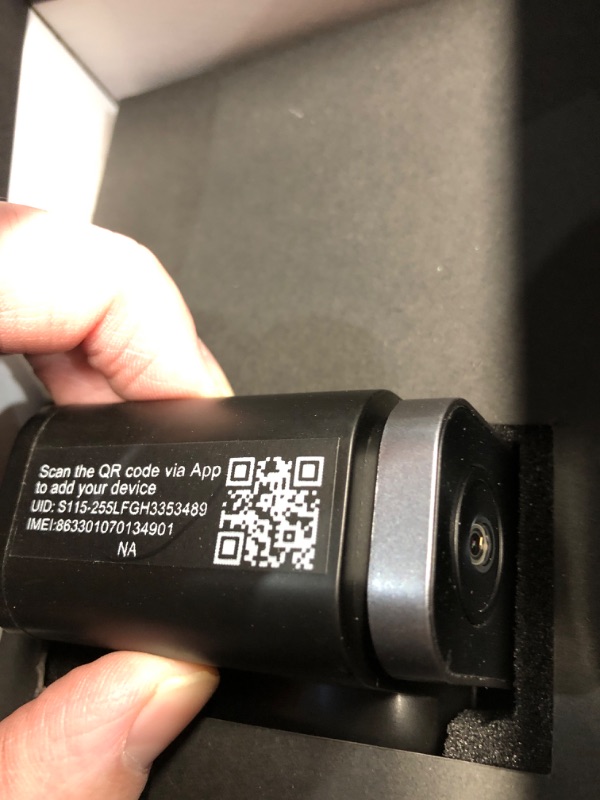 Photo 1 of *** Sticky part on bottom damage***
Dash Cam Front Inside, 4G LTE Security Cam for Car, Remote Live-View, Instant Alert via App, Cloud, IR Night Vision, No Screen