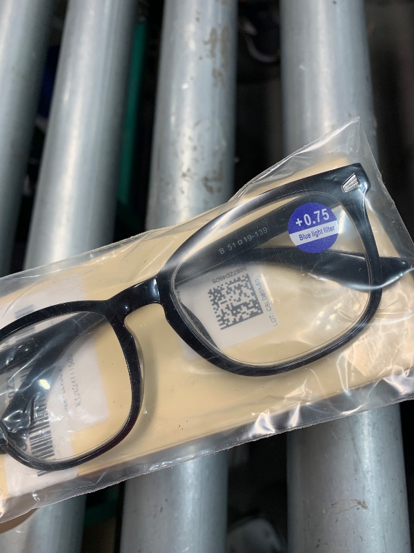 Photo 1 of (+.75) CCVOO Reading Glasses for Women/Men, Eyeglasses, Blue Light Readers for Women/Men, Computer Eye Glasses, Cheaters