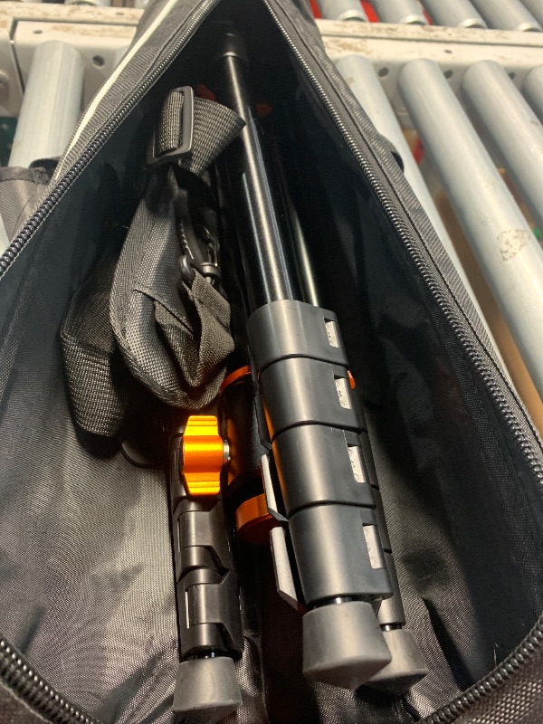 Photo 1 of (see all images) K&F Concept 73 inch /186cm Camera Tripod,Transverse Center Column Aluminium DSLR Tripod with 360 Degree Ball Head 10kg Load