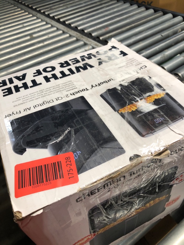 Photo 1 of (used)(see images) CHEFMAN 2 Qt Mini Air Fryer – Digital Space-Saving Compact Air Fryer with Nonstick