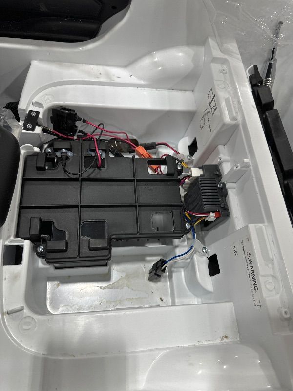 Photo 1 of ** PARTS ONLY - SEE NOTES ** Ram 24V Ride on Car for Big Kids, Ram 1500 RHO Battery Powered Ride on Toy with Remote Control, Electric Car for Kids Toddlers 3-8, 4 Wheelers, White