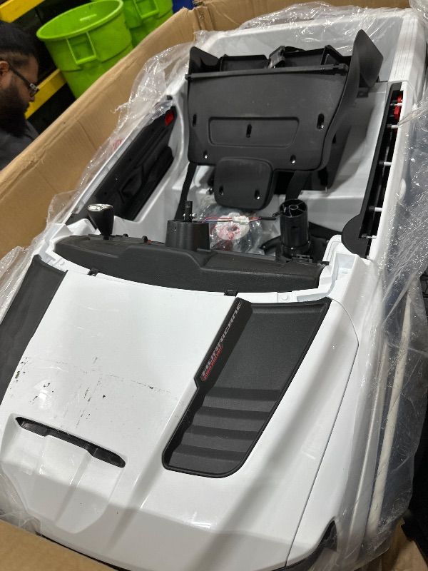 Photo 1 of ** PARTS ONLY - SEE NOTES ** Ram 24V Ride on Car for Big Kids, Ram 1500 RHO Battery Powered Ride on Toy with Remote Control, Electric Car for Kids Toddlers 3-8, 4 Wheelers, White