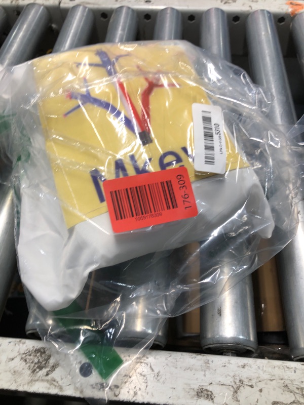 Photo 1 of Mkevi Ghost 20ft Air Puppet Dancer Inflatable Waving Tube Man Attachment - Wacky Waving Dancing Tube Guy for Business Promotion Halloween Advertising - Ghost Dancer ONLY