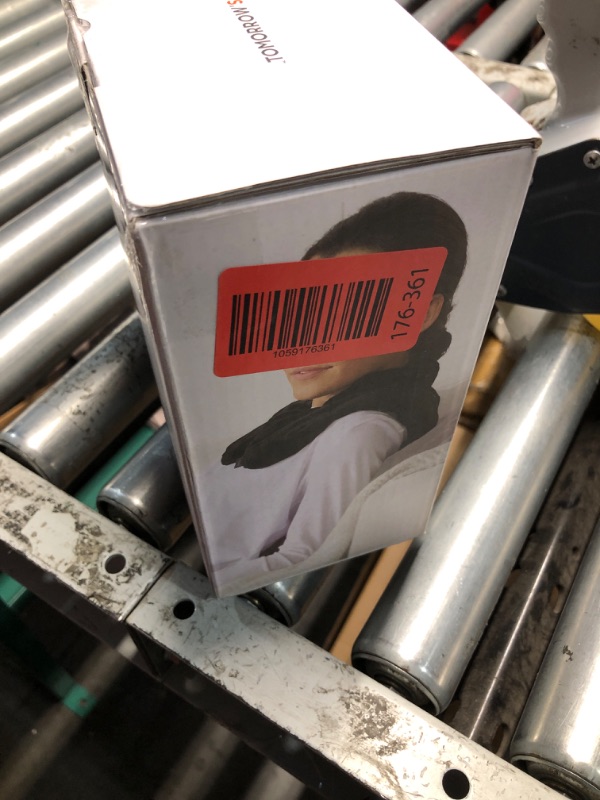 Photo 1 of  Heated Neck & Shoulder Wrap - Microwavable Warm & Cooling Plush Pad, Scented Aromatherapy (100% Natural Lavender 