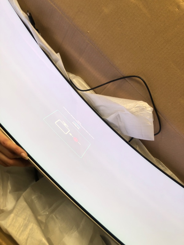 Photo 1 of ************SEE NOTES BEFORE BID****************
 Samsung 49" Odyssey OLED (G93SC) Series Curved Gaming Monitor w QD-OLED