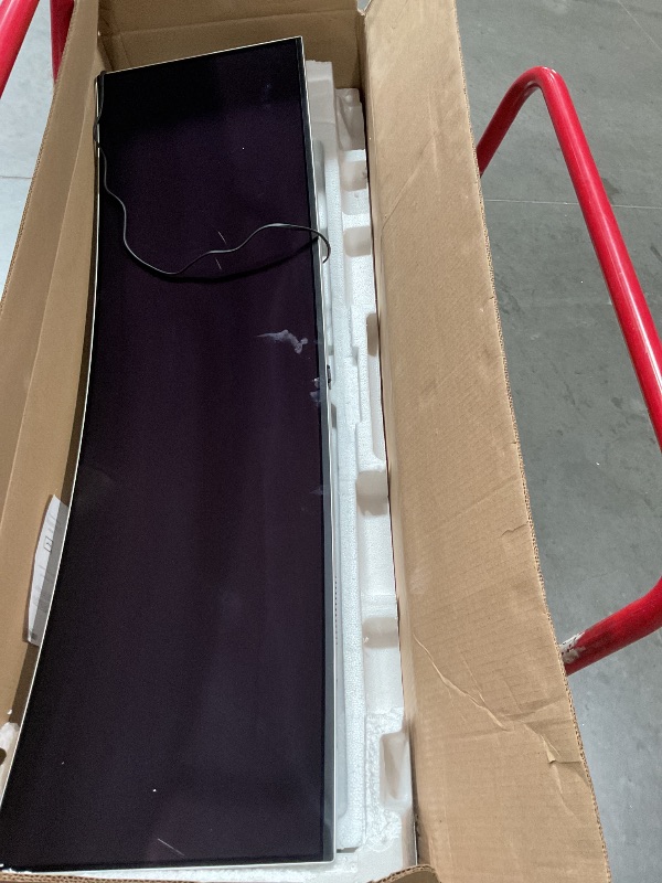 Photo 1 of ************SEE NOTES BEFORE BID****************
 Samsung 49" Odyssey OLED (G93SC) Series Curved Gaming Monitor w QD-OLED