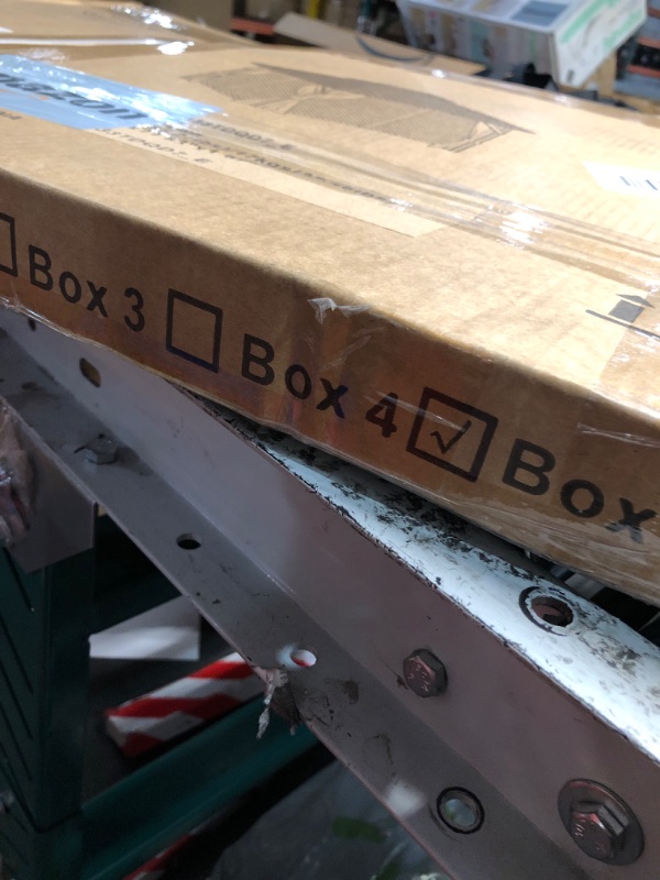 Photo 1 of ***PARTIAL SET BOX 5 OF 6, MISSING 5 BOXES - PRICE ADJUSTED*** GAOMON Hardtop Spruce Wood Gazebo 12'x20', with Double Roof of Metal Sheets, 4.7'' Heavy Duty Poles, Gray Net, and Curtain, Permanent Building for Patio, Deck, Backyard, Lawn, and Garden, Khak