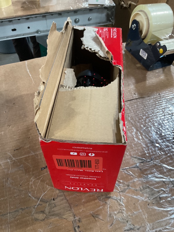 Photo 1 of ***(HEAVILY USED/ MINOR DAMAGE)***REVLON One Step Volumizer PLUS Hair Dryer and Styler | More Volume, Less Damage, and More Styling Control for Easy and Fast Salon-Style Blowouts, Plus Travel Friendly (Black)