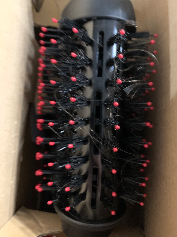Photo 1 of ***(HEAVILY USED/ MINOR DAMAGE)***REVLON One Step Volumizer PLUS Hair Dryer and Styler | More Volume, Less Damage, and More Styling Control for Easy and Fast Salon-Style Blowouts, Plus Travel Friendly (Black)
