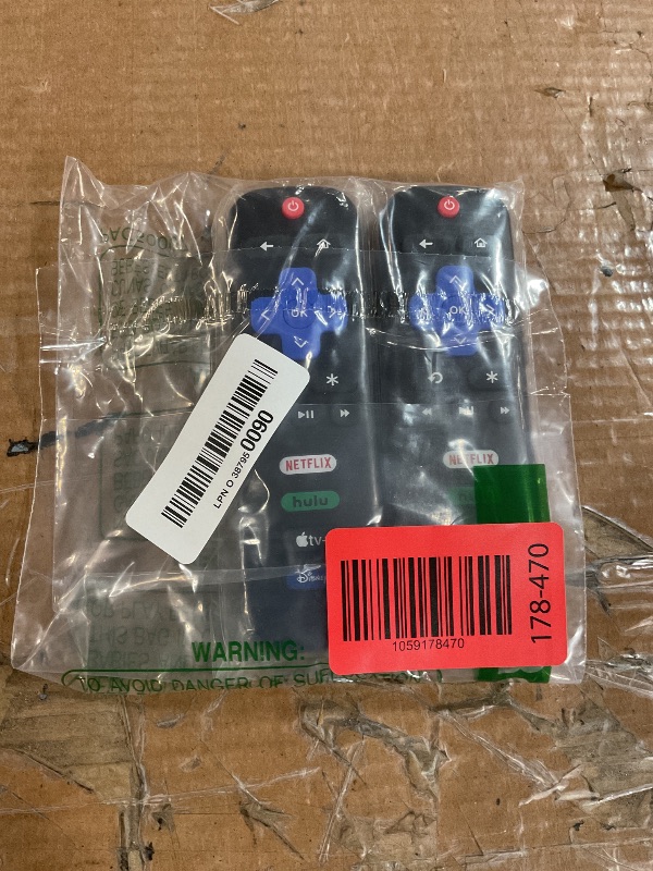 Photo 1 of ?Pack of 2? New Replacement for All Roku TV Remote,Compatible for All TCL-ONN-Hisense-Roku TV Remote