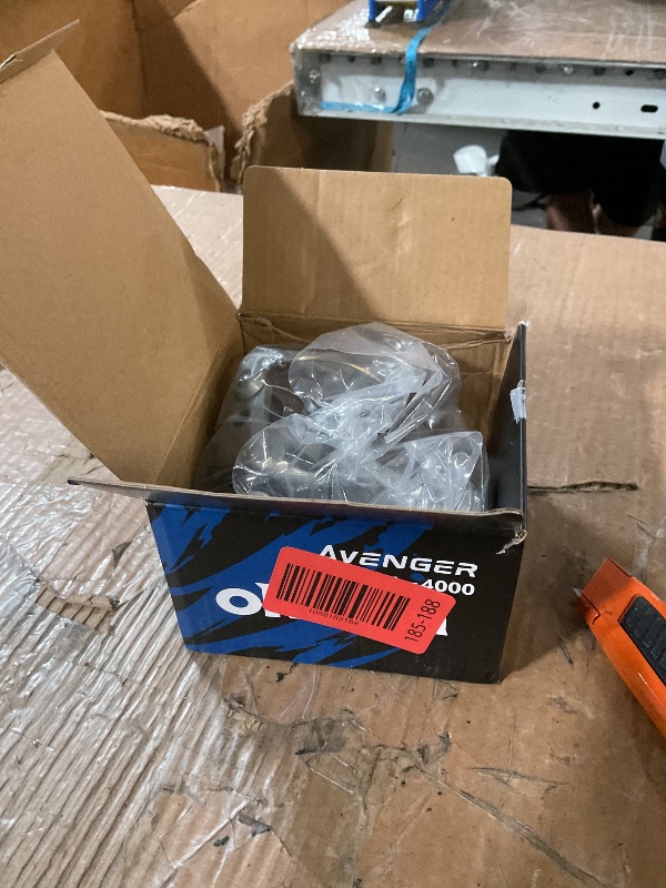 Photo 1 of (missing pieces) Okuma Avenger New Generation Spinning Reel 4000 5.0:1 Gear Ratio 7 30.10" Bearings, AV-4000