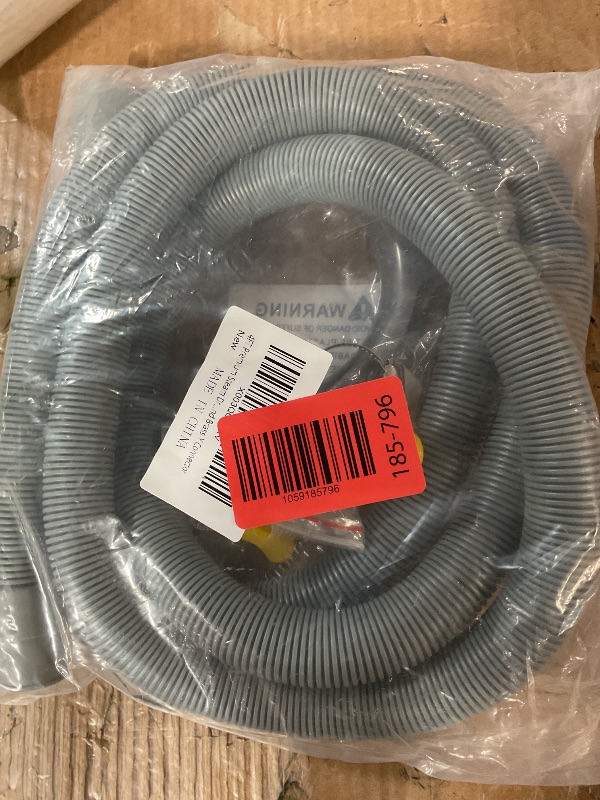 Photo 1 of ?UPGRADED?4FT Premium Steam Dryer Hose Installation Kit by Beaquicy - Include 4 Foot Stainless Steel Hoses,1 Foot Inlet Adapter Hose and Brass Y Connector
