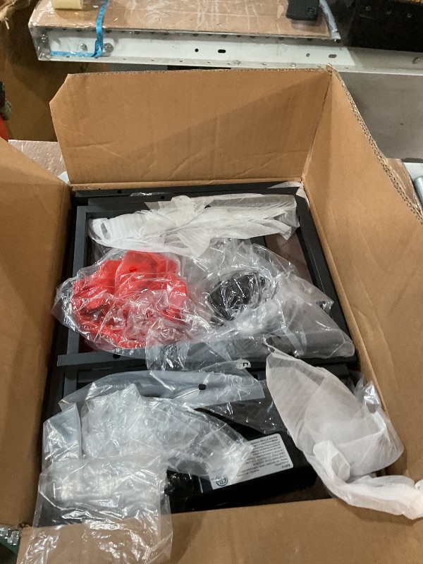 Photo 1 of ***(PARTS ONLY/ MISSING PARTS/ NON FUNCTIONAL)***LOAKEKEL Night Stand, Nightstand with Charging Station, End Table with Storage 2 Fabric Drawers for Bedroom, Small Bed Side Table with USB Ports and Outlets for Living Room, Grey, HETS020GY-1