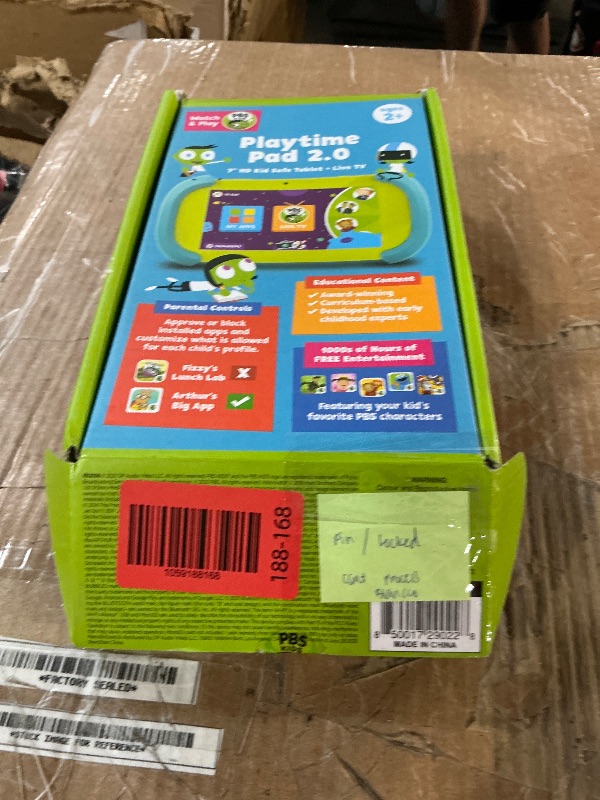 Photo 1 of (LOCKED) Core Innovations PBS Kids Playtime Pad+ 7" HD Kid-Safe Android Tablet + Live TV