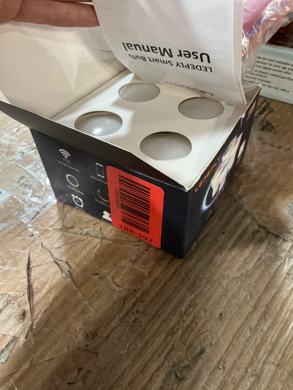 Photo 1 of GU10 Smart Spot Light Bulb Compatible with Alexa, Google Home, SmartThings, 5W WiFi LED Track Light Bulbs, Color Changing, No Hub Required, 4 Pack