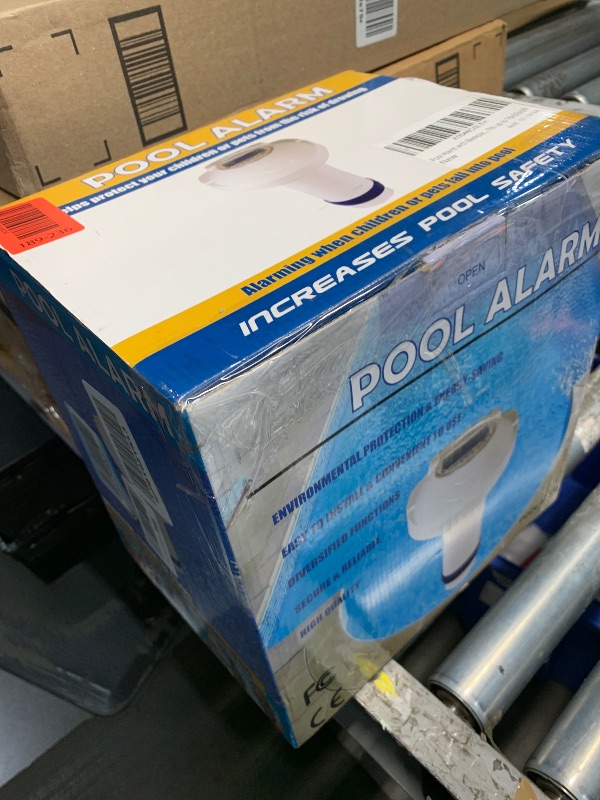 Photo 1 of (used item) Pool Alarm with Remote Receiver, Pool Underwater Drown Monitor System, Battery Powered Poolside Alarms