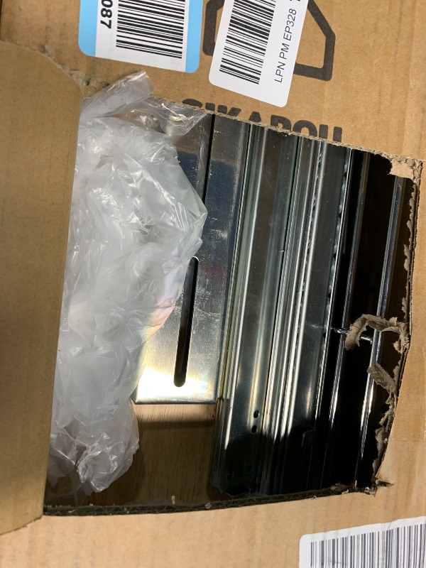 Photo 1 of Sikarou Pull Out Cabinet Organizer,Heavy-Duty Slide Out Shelf, Wood and Wire Basket, Pull Out Drawer for for Kitchen Under Sink Space, Pantry, Bathroom, 2 Tie 9 * 21 in