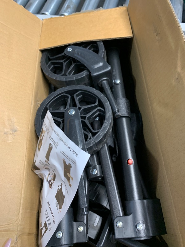 Photo 1 of (USED/FAIR) ROSONG Collapsible Wagon Cart with Wheels Foldable - Folding Utility Heavy Duty Wagons Carts for Grocery Sports Garden Shopping Camping