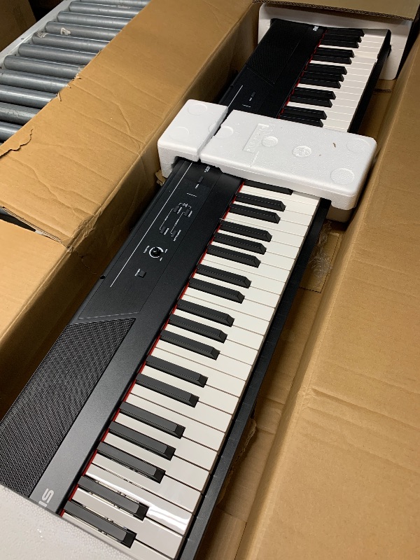 Photo 1 of (one key is broken)(see images) Alesis Recital – 88 Key Digital Piano Keyboard with Semi Weighted Keys