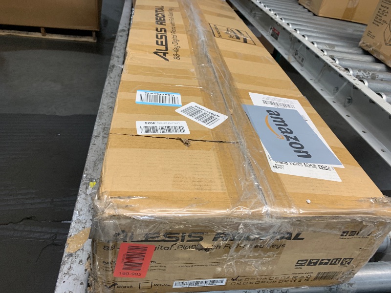 Photo 1 of (one key is broken)(see images) Alesis Recital – 88 Key Digital Piano Keyboard with Semi Weighted Keys