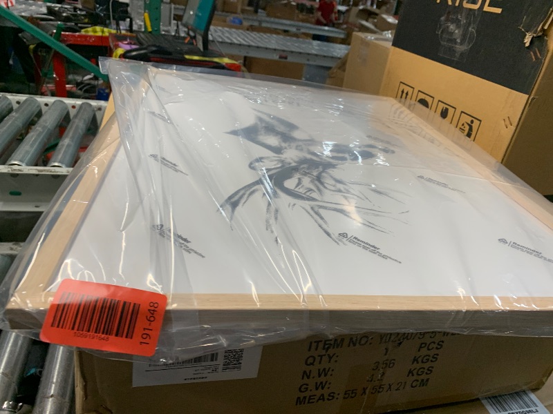 Photo 1 of (only one) Yaetm 18x24 Poster Frame Set of 4, Natural Solid Oak Wood Frame 18x24 for Photos, Posters & Art Prints