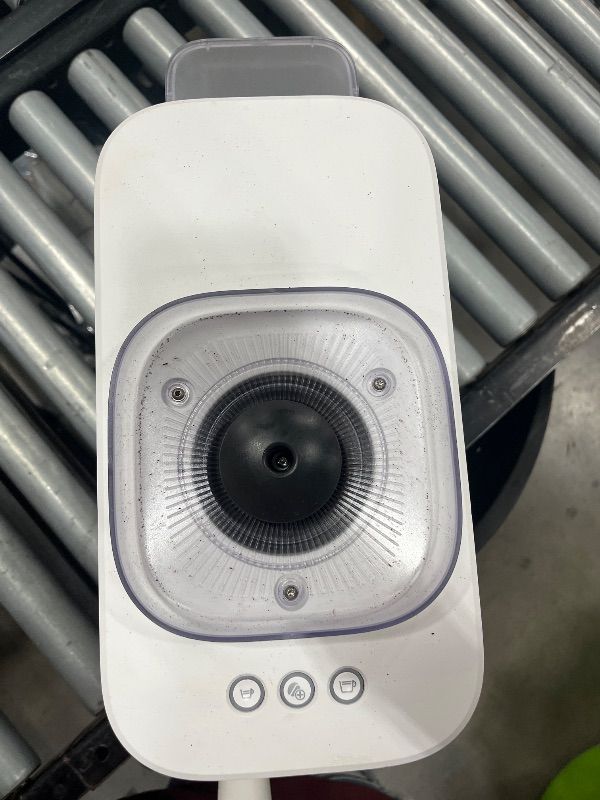 Photo 1 of ** FOR PARTS ONLY** Philips Baristina Espresso Machine, Grind, Tamp & Brew Coffee Beans in One Swipe, Compact, 16 Bar Pump Pressure, Automatic Grinder, Natural White with White Portafilter (BAR300/00)