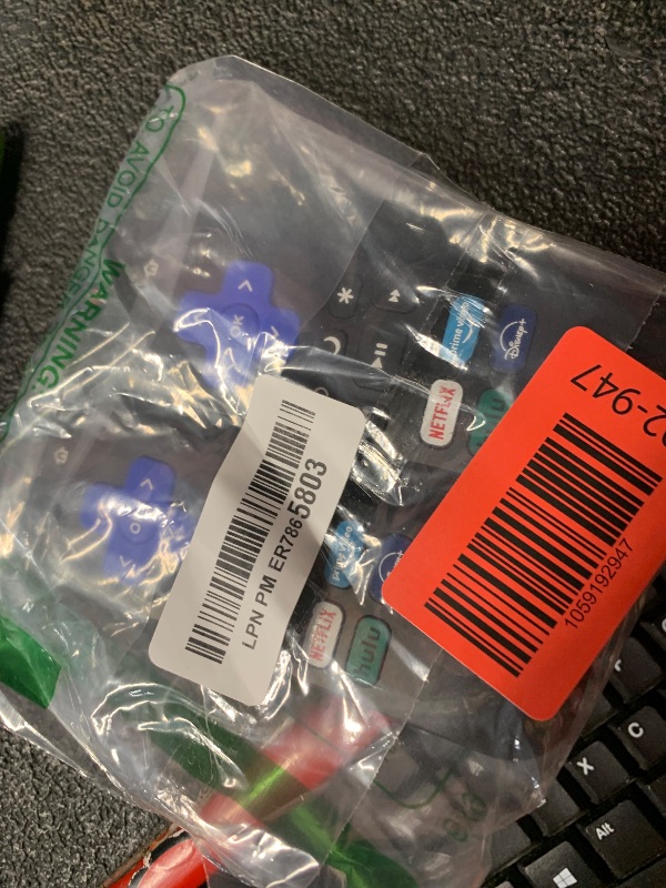 Photo 1 of (Pack of 2) Replacement-Remote-Control for Roku-TV,Compatible for TCL Roku/Hisense Roku/Onn Roku/Philips Roku Smart TVs(Not for Roku Stick and Box)