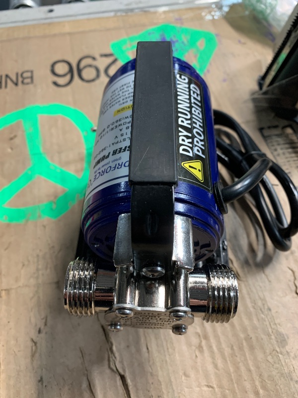 Photo 1 of ***(PARTS ONLY/ MISSING PARTS/ NON FUNCTIONAL)***Water Transfer Pump 115V 1/10HP,Electric Self Priming Utility Pump for Household,330 GPH Suction Removal Water Pump for Garden Clogged Sinks Pools Rain Barrel Aquariums