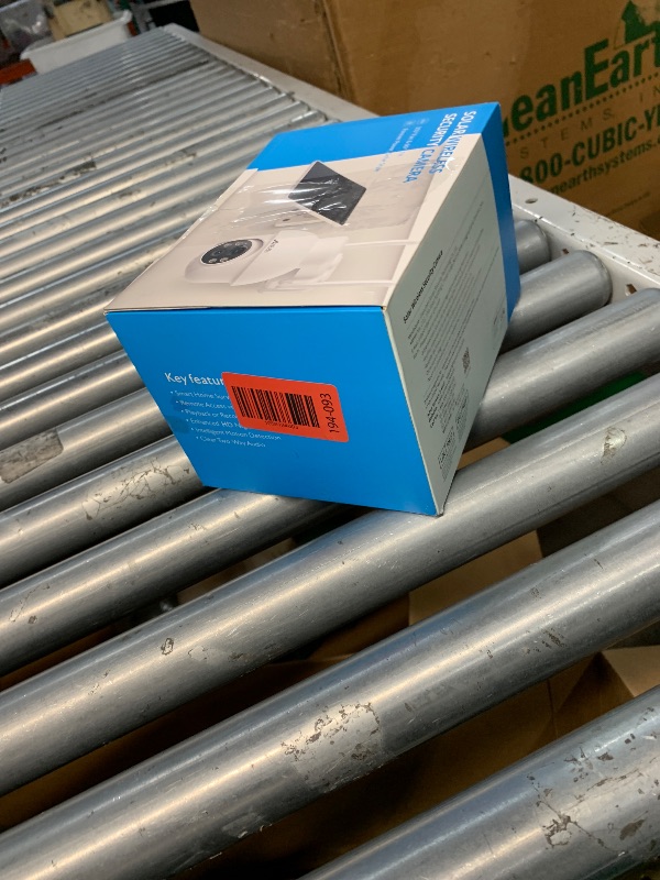 Photo 1 of ***(HEAVILY USED/ MINOR DAMAGE)***ANRAN 2K Solar Security Camera Outdoor Wireless, WiFi Camera Battery-Powered with 360° PTZ for Home Security, 3MP Color Night Vision, PIR Motion Detection, Two-Way Audio, Compatible with Alexa