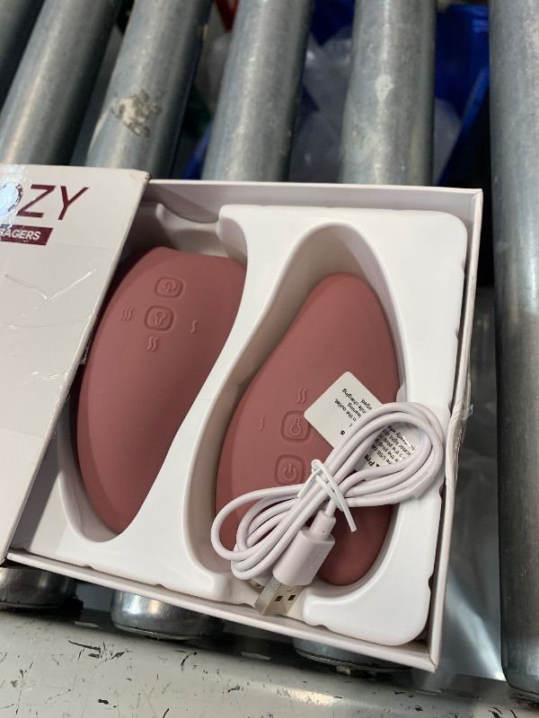 Photo 1 of ***NO BREAST PUMP WAS USED*** Momcozy M5 Breast Pump & A1 Lactation Massager Combo -Wearable Breast Pump with Double-Sealed Flange (3 Modes/9 Levels) + 2-in-1 Lactation Massager (Heat & Vibration) for Clogged Ducts & Milk Flow