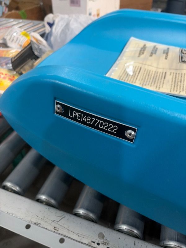 Photo 1 of ***STOCK PHOTO FOR REFERENCE ONLY***Lifetime Lotus Sit-on-Top Kayak with Paddle, Blue, 8'