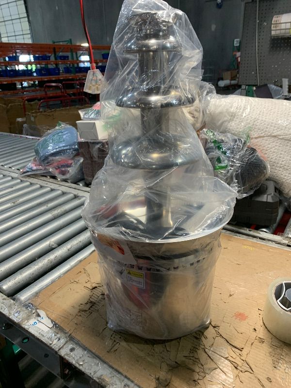 View 2 of ****PARTS ONLY****
**SEE NOTES**
 PreAsion Chocolate Fountain 110V Electric 4-Tiers Digital Chocolate Fountain Melting Machine Heating Fondue Fountain,3kg of chocolate