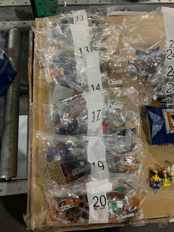 Photo 1 of ***PARTIAL SET***LEGO Marvel X-Men The X-Mansion Building Set - Marvel Collectibles DIY Craft Kit for Adults, Ages 18+ - Buildable Xavier Institute with 10 Minifigures - Gift Idea for Superhero Fans - 76294