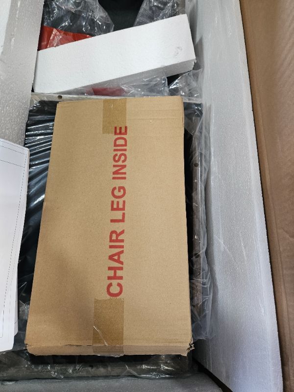 Photo 1 of **MISSING 2 BOXES, ONLY BOX 2** Merax 6-Piece Retro Dining Set 4 Upholstered Chairs and 1 Bench for Dining Room and Kitchen, Antique Gray