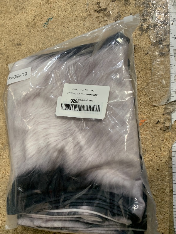 Photo 1 of (Not Real) Cowhide Pillow Covers 20x20 Set of 2,Black White Grey Cow Fur Throw Pillow Covers Western Farm Animal Fur Milk Cow Cushion Cases For Couch Rustic Cowhide Decorative Accent Pillow Cases