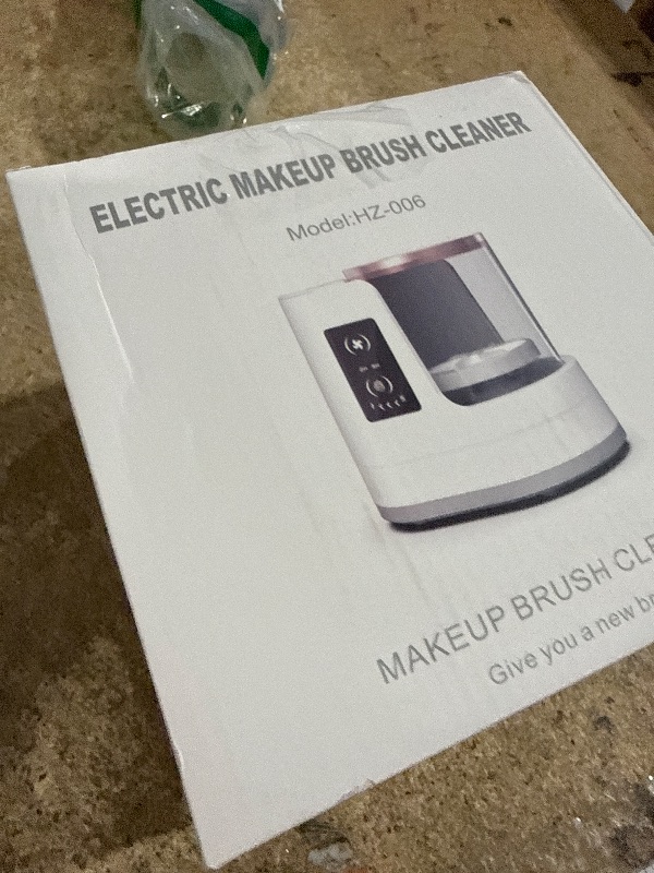 Photo 1 of **FOR PARTS ONLY/ MISSING ASSEMBLY PIECES** 3 IN 1 Electric Makeup Brush Cleaner,Automatic Makeup Brush Cleaner with Makeup Brush Dryer,Portable USB Deep Cleaning for All Size Beauty Makeup Brush Set,Blush Brush,Sponges